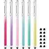 LINFANC Stylus Pens For Touch Screens(6 Pack),High Sensitivity & Precision Capacitive For iPad,Tablets,Smartphones,And All Un